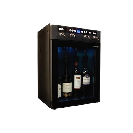 Vinotemp Vinotemp VT-WINEDISP4 4-Bottle Wine Dispenser - Black VT-WINEDISP4